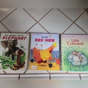 Little Golden Book Collection Set Of 3